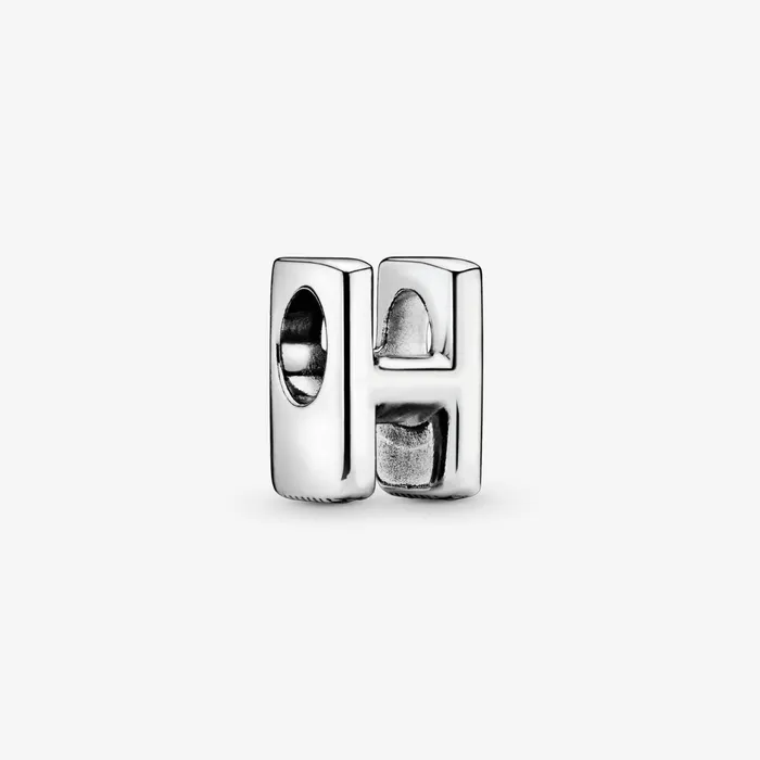1 Bracelet2 Charms 99 Women Pandora Letter H Alphabet Charm
