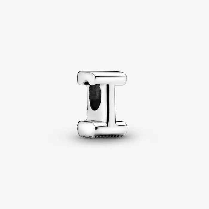 1 Bracelet2 Charms 99 Women Pandora Letter I Alphabet Charm