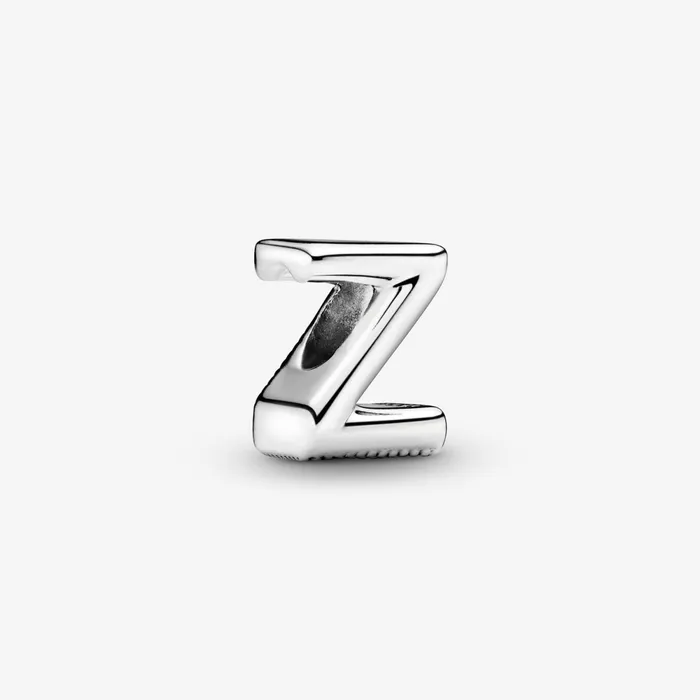 1 Bracelet2 Charms 99 Women Pandora Letter Z Alphabet Charm