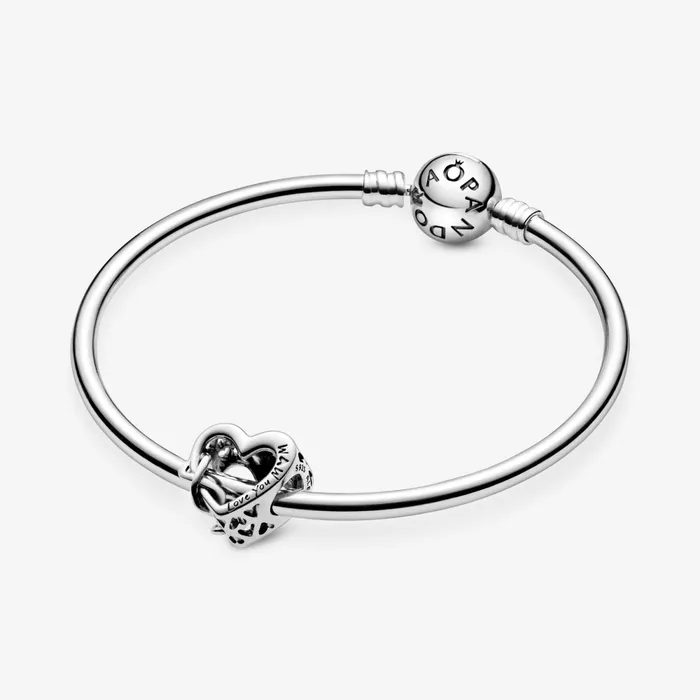 1 Bracelet2 Charms 99 Women Pandora Love You Mum Infinity Heart Charm