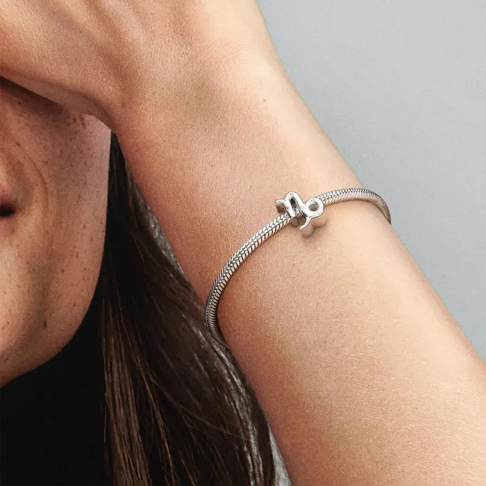 1 Bracelet2 Charms 99 Women Pandora Sparkling Capricorn Zodiac Charm