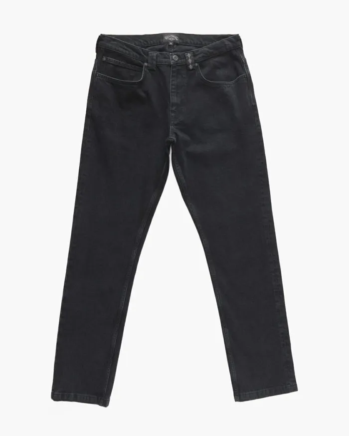 73 Jean Pants Washed Black Men Billabong Jeans and Pants