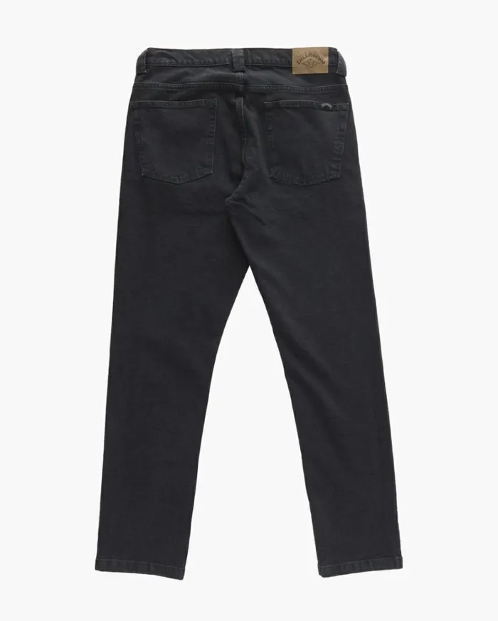 73 Jean Pants Washed Black Men Billabong Jeans and Pants