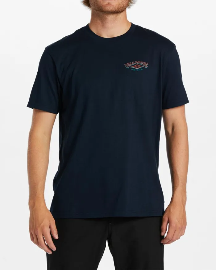 ADiv Arch TShirt Navy Men Billabong TShirts