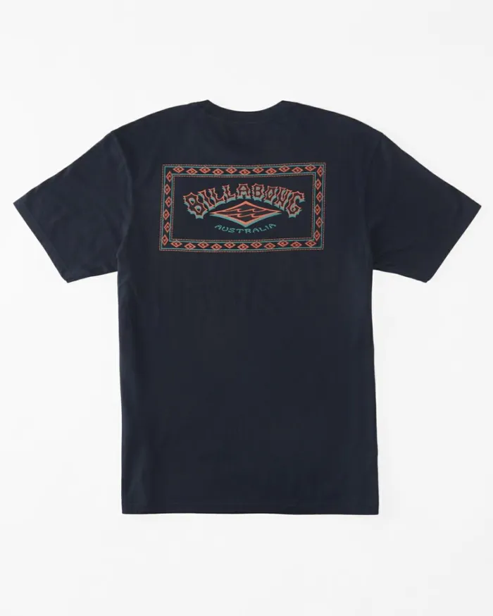 ADiv Arch TShirt Navy Men Billabong TShirts