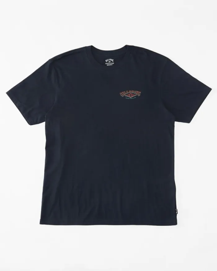 ADiv Arch TShirt Navy Men Billabong TShirts
