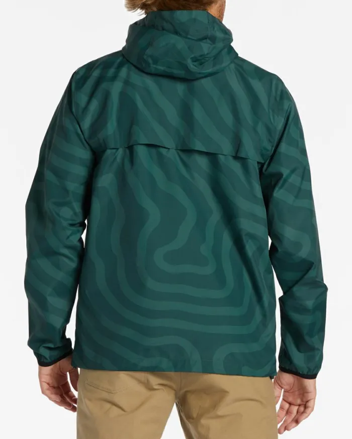 ADiv Transport Windbreaker Jacket Dark Forest Men Billabong Jackets