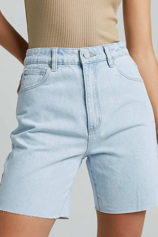 Abrand 8211 Carrie Denim Short Hadley Recycled In Light Vintage Women Showpo Denim
