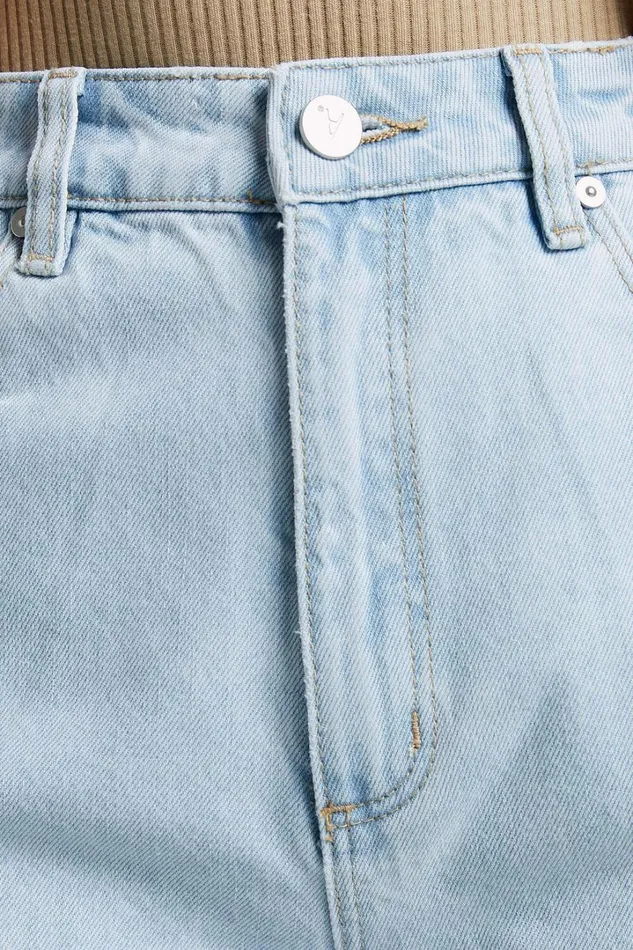 Abrand 8211 Carrie Denim Short Hadley Recycled In Light Vintage Women Showpo Denim