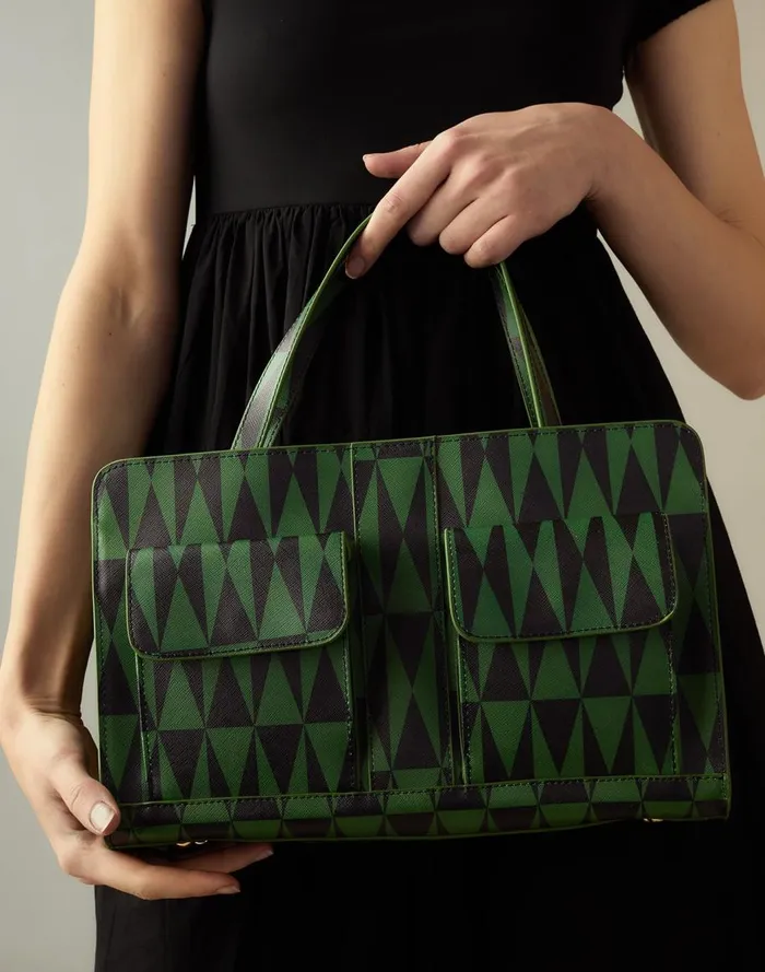 Accessories and Gifts Women Cynthia Rowley Evergreen Leather Handbag