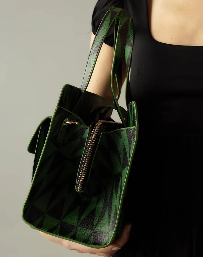 Accessories and Gifts Women Cynthia Rowley Evergreen Leather Handbag