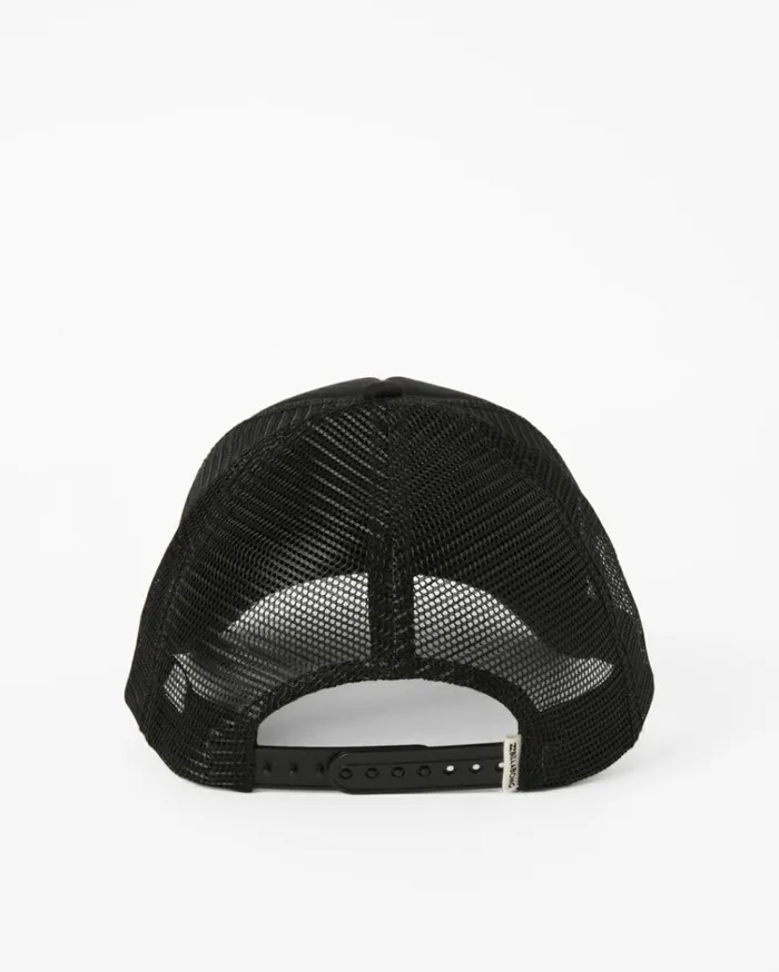 Across Waves Trucker Hat Black Sands 1 Women Billabong Hats and Beanies