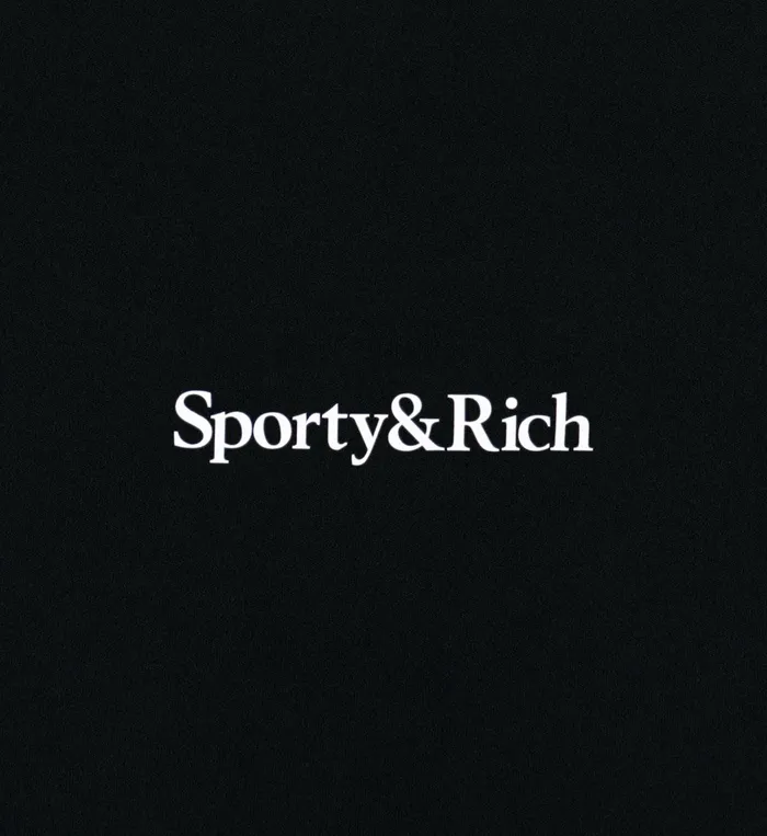 Activewear Women Sporty and Rich Serif Logo Sports Jacket 8211 BlackWhite