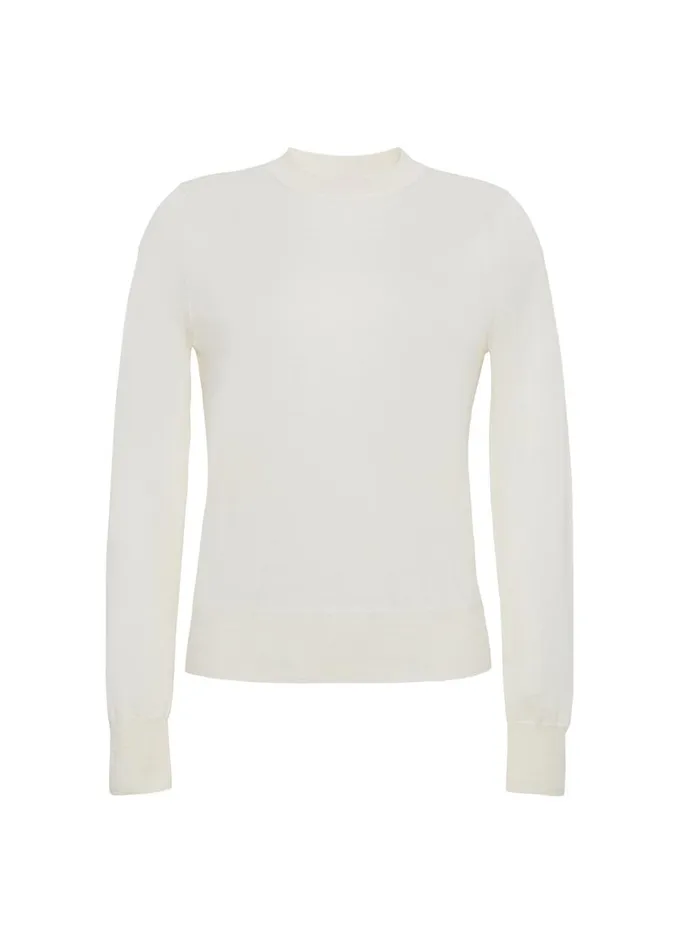 Adam Lippes Didion Knit Ivory Womens Sweaters and Knitwear
