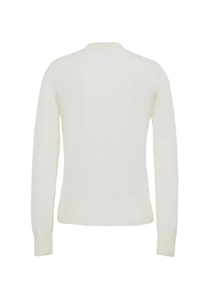Adam Lippes Didion Knit Ivory Womens Sweaters and Knitwear