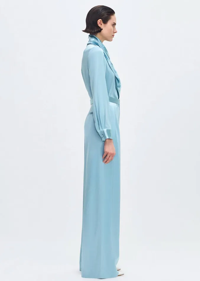 Adam Lippes Nils Pant Mist Womens Pants