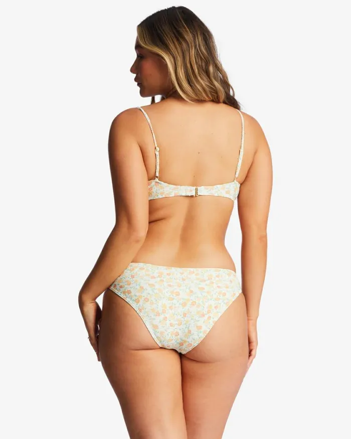 Aint She Sweet Tanlines Lowrider Bikini Bottoms Salt Crystal Women Billabong Bikinis