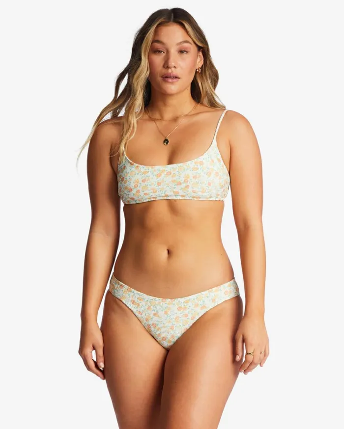 Aint She Sweet Tanlines Lowrider Bikini Bottoms Salt Crystal Women Billabong Bikinis