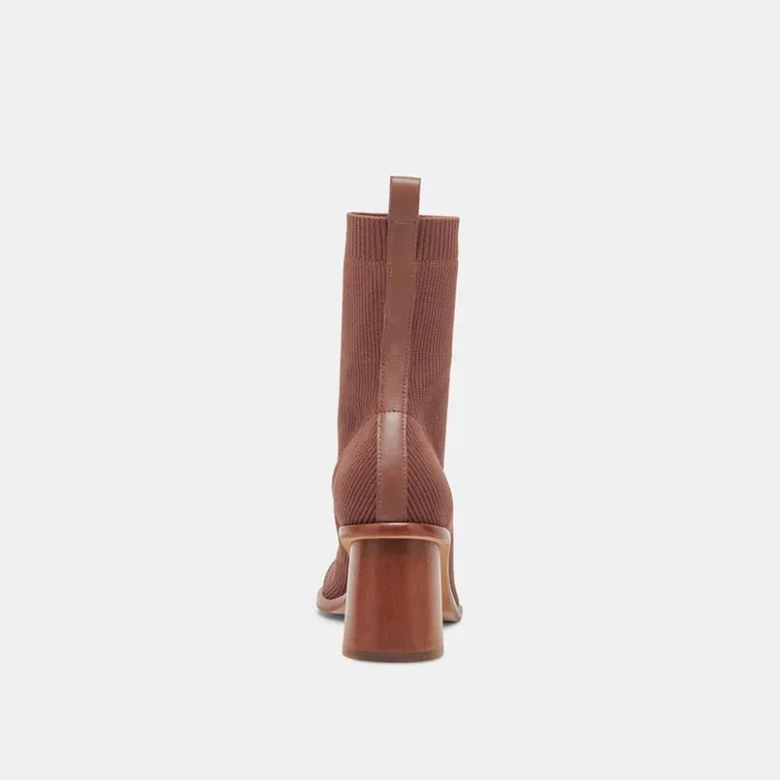 Alaya Booties Brown Knit Women Dolce Vita Boots and Booties