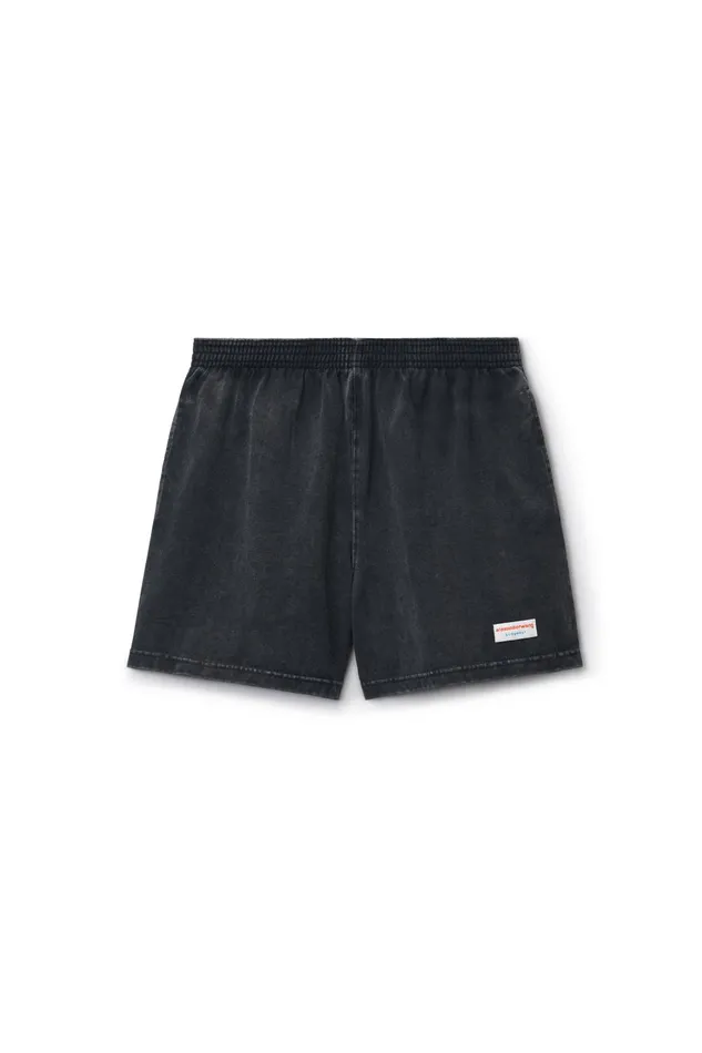 Alexander Wang Bodywear RelaxedFit Shorts In Heavy Cotton Jersey