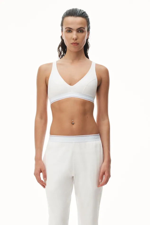 Alexander Wang Bodywear Unisex Jogger In Cotton Waffle Thermal