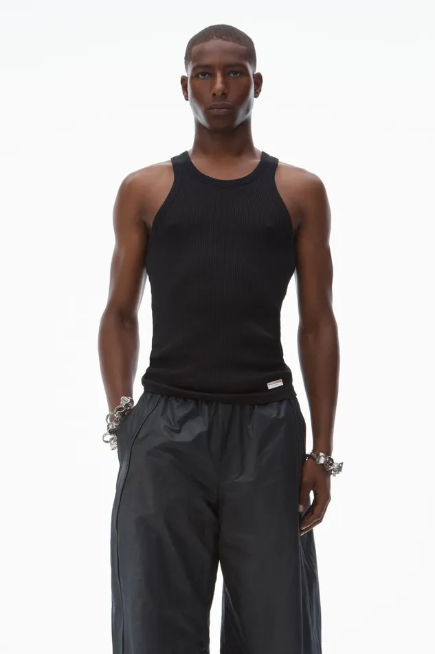 Alexander Wang Bottoms Track Pant With Piping 8211 Men