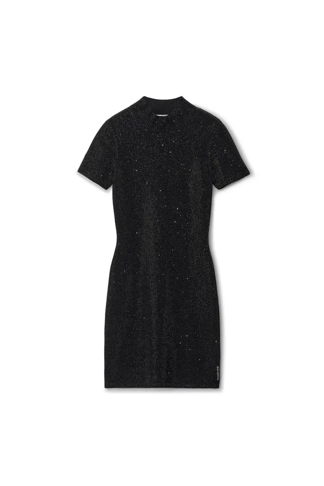 Alexander Wang Dresses Crystal Hotfix Minidress 8211 Women