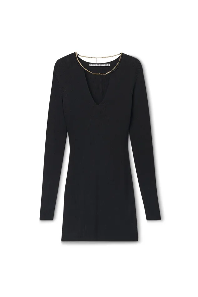 Alexander Wang Dresses Logo Nameplate Dress 8211 Women
