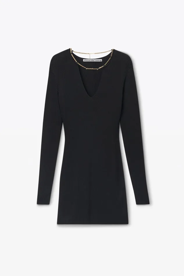 Alexander Wang Dresses Logo Nameplate Dress 8211 Women