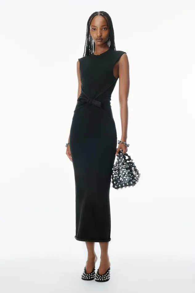 Alexander Wang Dresses Prestyled Bodycon Midi Dress 8211 Women