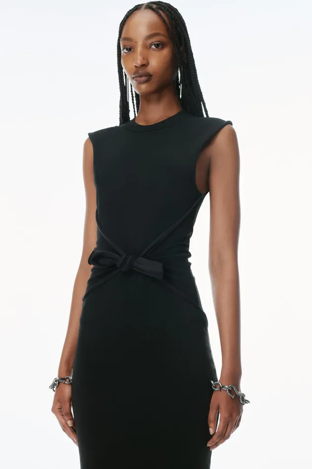 Alexander Wang Dresses Prestyled Bodycon Midi Dress 8211 Women