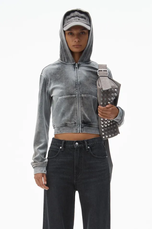 Alexander Wang Pants Ez Mid Rise Jeans With Logo Pocket 8211 Women