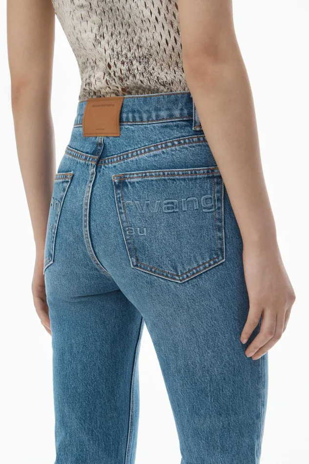 Alexander Wang Pants Og HighRise Stovepipe Jeans 8211 Women