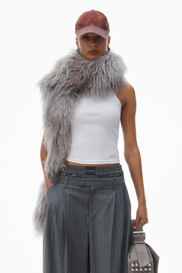Alexander Wang Pants PreStyled Pleated Trouser With Boxer Waistband 8211 Women