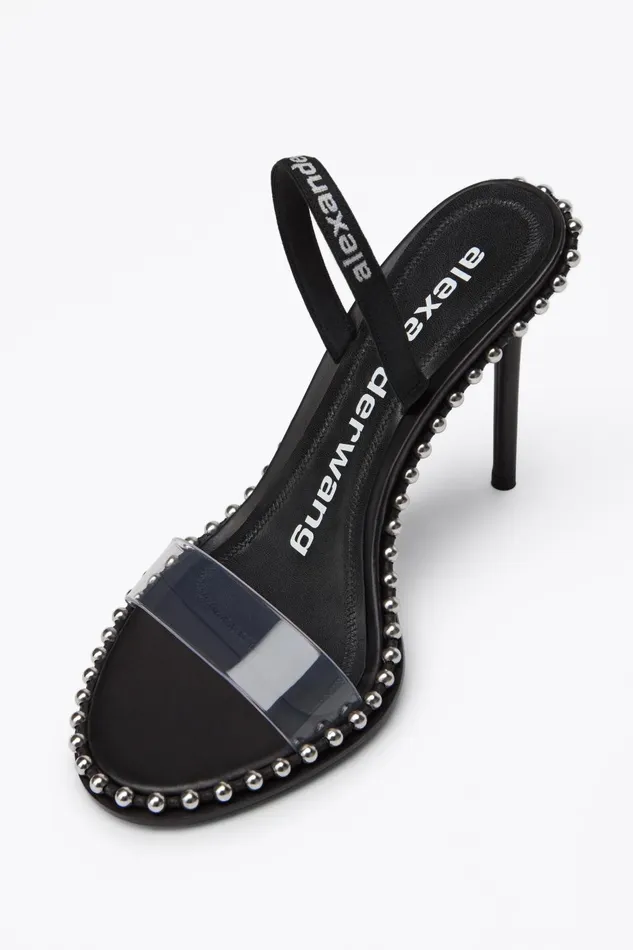 Alexander Wang Shoes Nova 105mm Pvc Strap Sandal 8211 Women