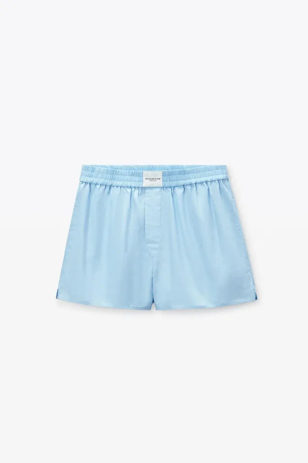 Alexander Wang Shorts Classic Boxer Short In Cotton 8211 Women