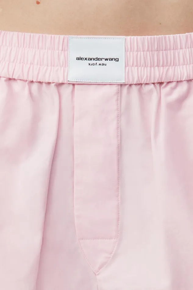 Alexander Wang Shorts Classic Boxer Short In Cotton 8211 Women