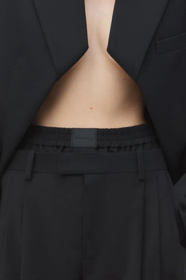 Alexander Wang Shorts PreStyled Pleated Short With Boxer Waistband 8211 Women