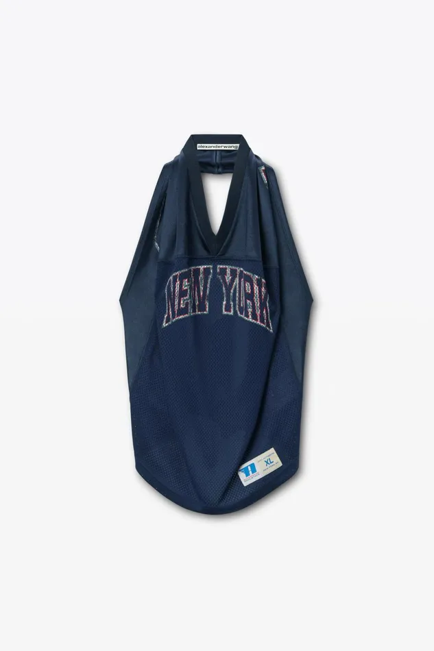 Alexander Wang Tops and Shirts Deconstructed Logo Jersey Top 8211 Women