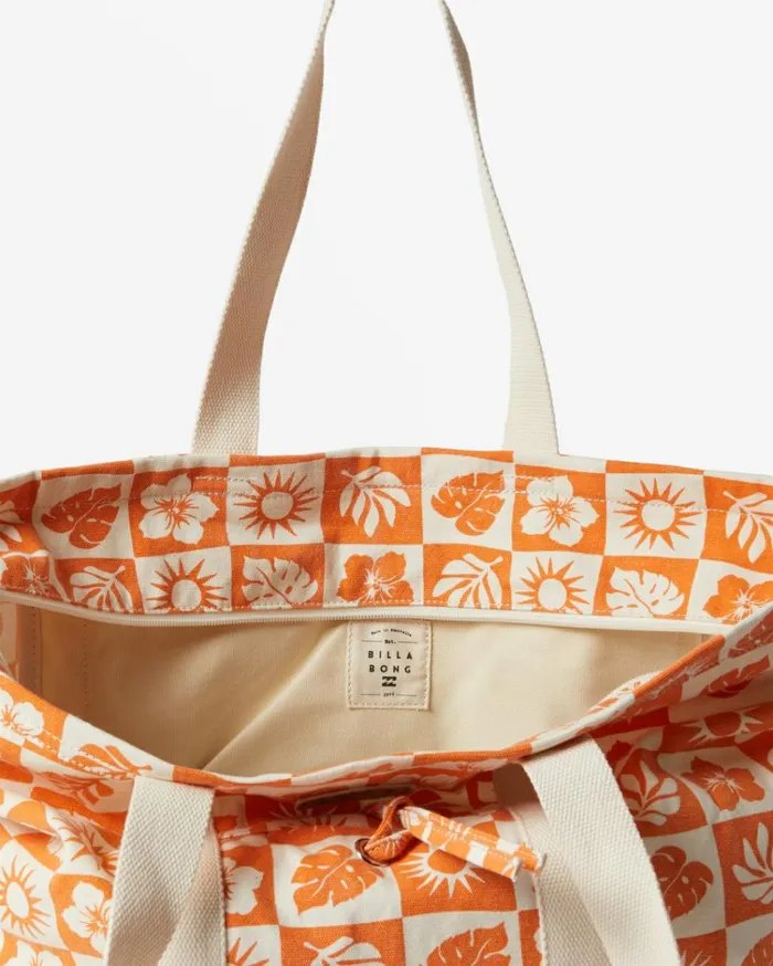 All Day Beach Tote Beach Bag Dried Mango Women Billabong Handbags and Totes