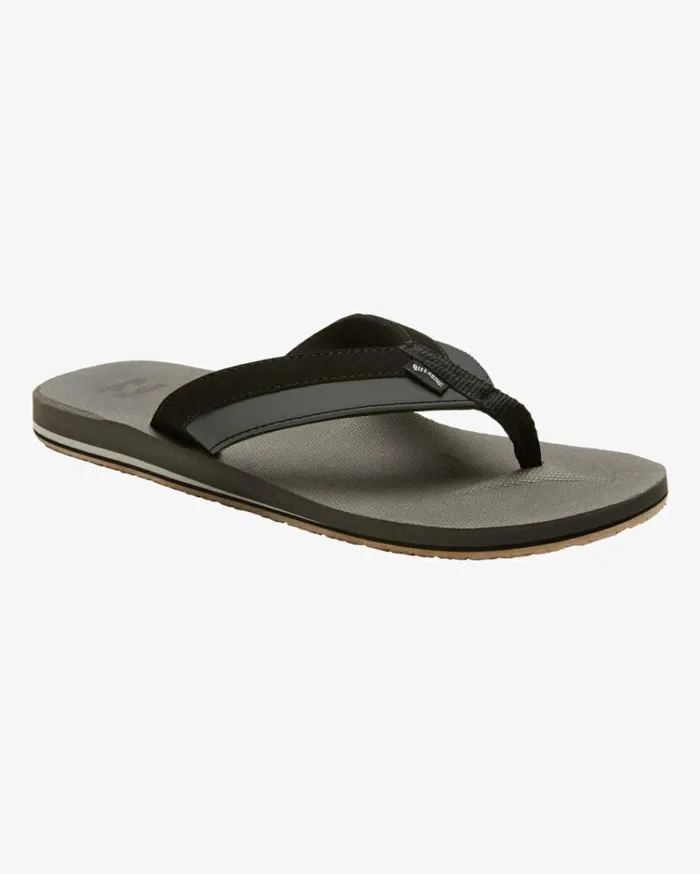 All Day Impact SlipOn Sandals Char Men Billabong Flip Flops