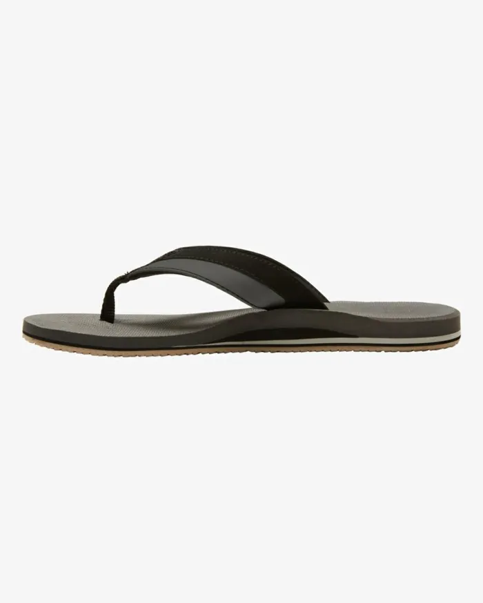 All Day Impact SlipOn Sandals Char Men Billabong Flip Flops