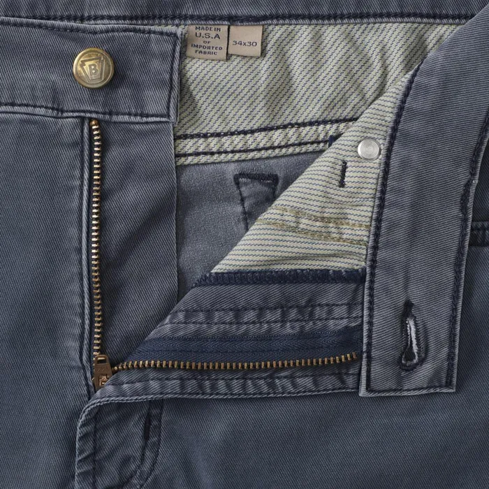 Allen Edmonds 5 Pocket Straight Fit Pants Navy Men Jeans Pants and Shorts