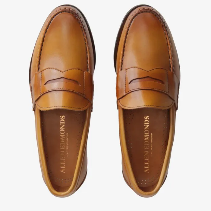 Allen Edmonds Cavanaugh Penny Loafer Walnut Men Loafers and SlipOns