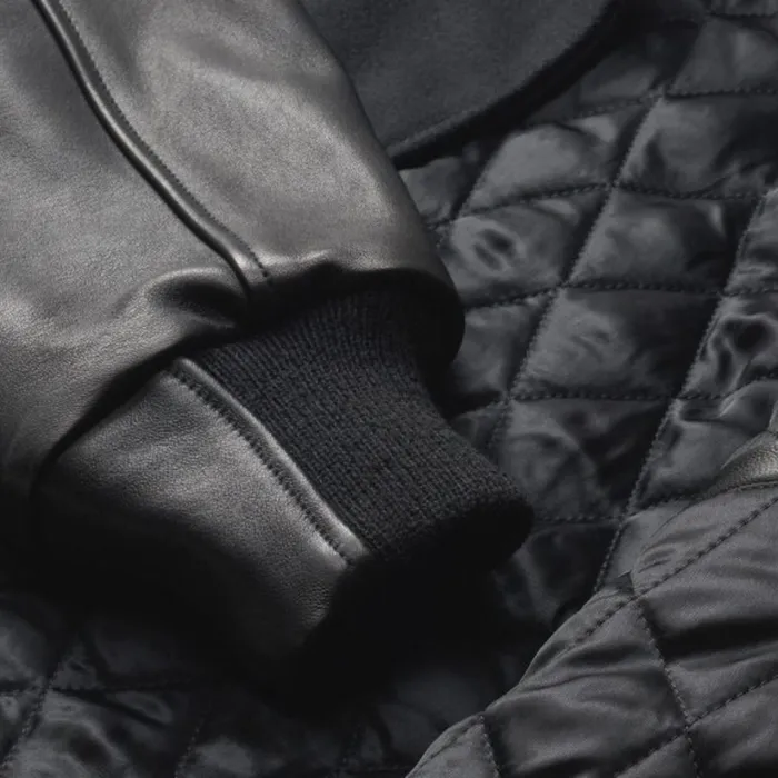 Allen Edmonds Coaches Jacket By Golden Bear Black Men Outerwear