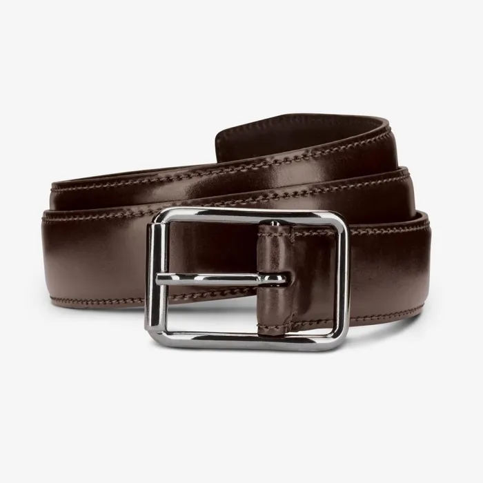 Allen Edmonds Cordovan Avenue Dress Belt Brown Men Dress Belts