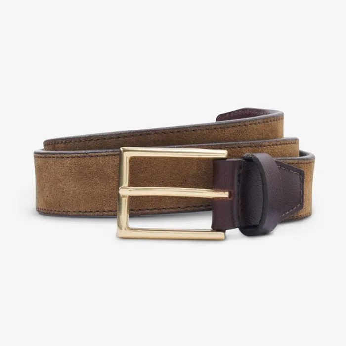 Allen Edmonds Cyrus Avenue Dress Belt Walnut Men Dress Belts