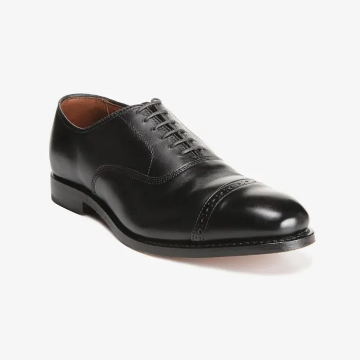 Allen Edmonds Fifth Avenue CapToe Oxford Black Men Wide Width Shoes