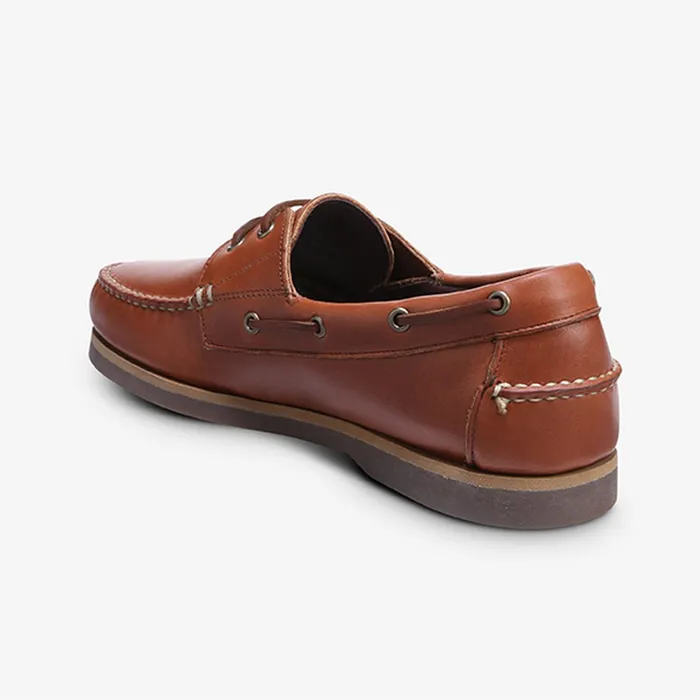 Allen Edmonds Force 10 Boat Shoe Cognac Men Boat Shoes and Driving Mocs