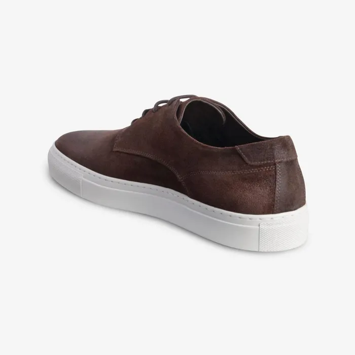 Allen Edmonds Howard Suede Derby Sneaker Dark Brown Men Sneakers